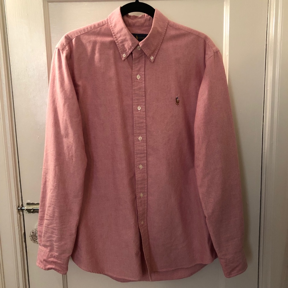Ralph Lauren Heather Pink Oxford Shirt